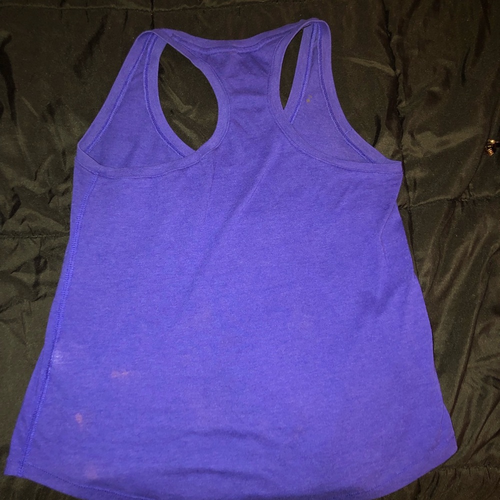 Nike Blue Racerback Shirt - Picture 4 of 5